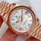 Noob Rolex Day Date Rose Gold With White Dial Roman Numbers Swiss 3255 Automatic Watch (3)_th.jpg